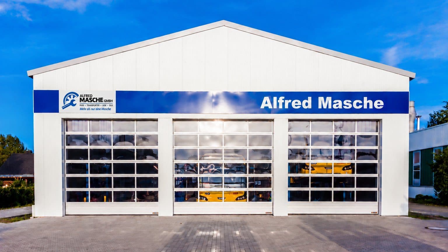 Werkstatthalle der Alfred Masche GmbH